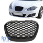Honeycomb front grille Seat Leon 1P facelift 2009-2012 matt black - KITT