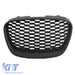 Honeycomb front grille Seat Leon 1P facelift matt black - front view