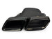 Rear Diffuser + Exhaust Tips Mercedes GLE W166 AMG Line (2015-2019) – Gloss Black – view 7