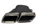 Rear Diffuser + Exhaust Tips Mercedes GLE W166 AMG Line (2015-2019) – Black / Chrome – view 6