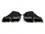 Rear Diffuser + Exhaust Tips Mercedes GLE W166 AMG Line (2015-2019) – Black / Chrome – view 5