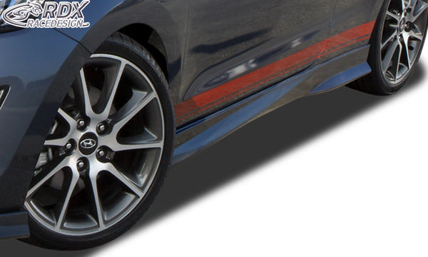 Sideskirts for HYUNDAI i30 Coupe 2013+ "Turbo" - RDX