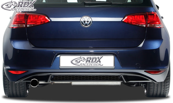 Extensión de paragolpes trasero para VW Golf 7 "GTI-Look", pieza central - RDX