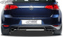 RDX GTI-Look rear bumper extension centre section for the VW Golf 7 (not GTI or GTD) – image 1 of 3