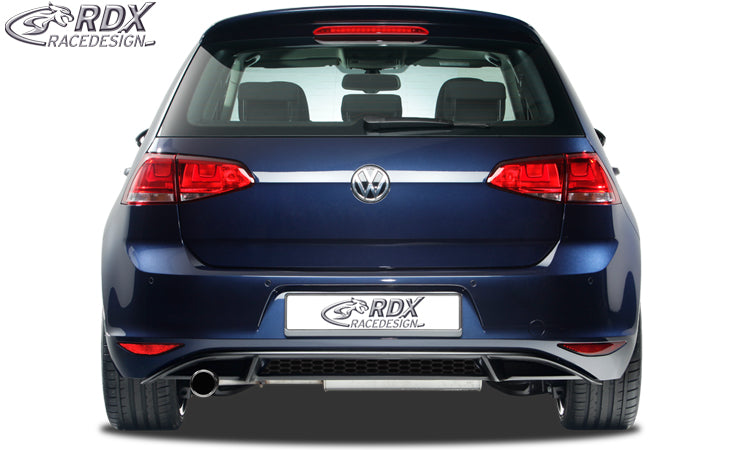 RDX GTI-Look rear bumper extension centre section for the VW Golf 7 (not GTI or GTD) – image 2 of 3