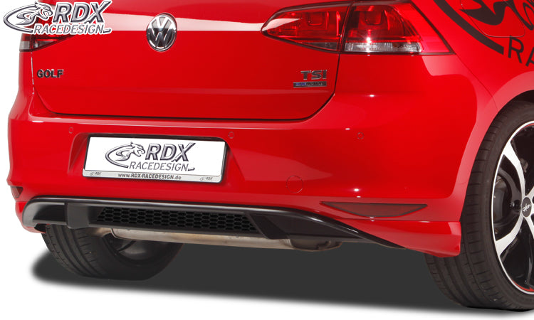 RDX GTI-Look rear bumper extension centre section for the VW Golf 7 (not GTI or GTD) – image 3 of 3