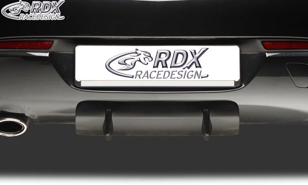Difusor trasero U-Diff para OPEL / VAUXHALL Astra J GTC (también para OPC-Line) - RDX