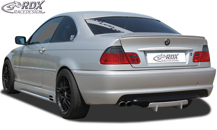 RDX U-Diff rear diffuser for the BMW 3 Series E46 (all versions, incl. M-Technik, M3 and Touring) – image 1 of 3