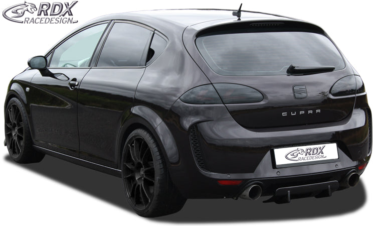 RDX U-Diff rear diffuser for the SEAT Leon 1P (all versions, incl. FR, Cupra and aero kit) – image 2 of 4