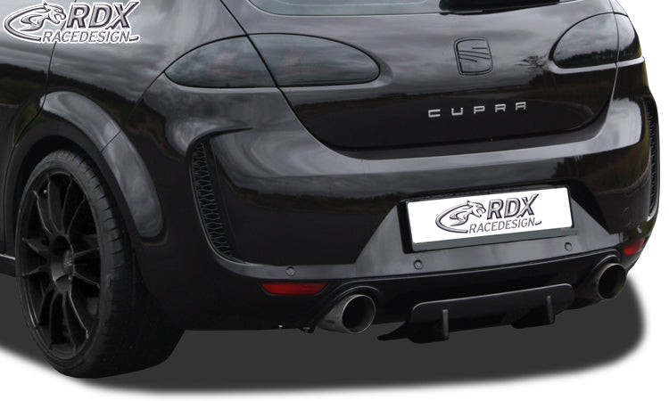 RDX U-Diff rear diffuser for the SEAT Leon 1P (all versions, incl. FR, Cupra and aero kit) – image 1 of 4
