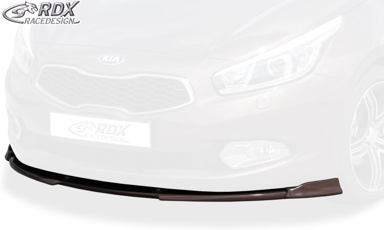 RDX VARIO-X front lip splitter for the Kia Ceed JD – image 3 of 4