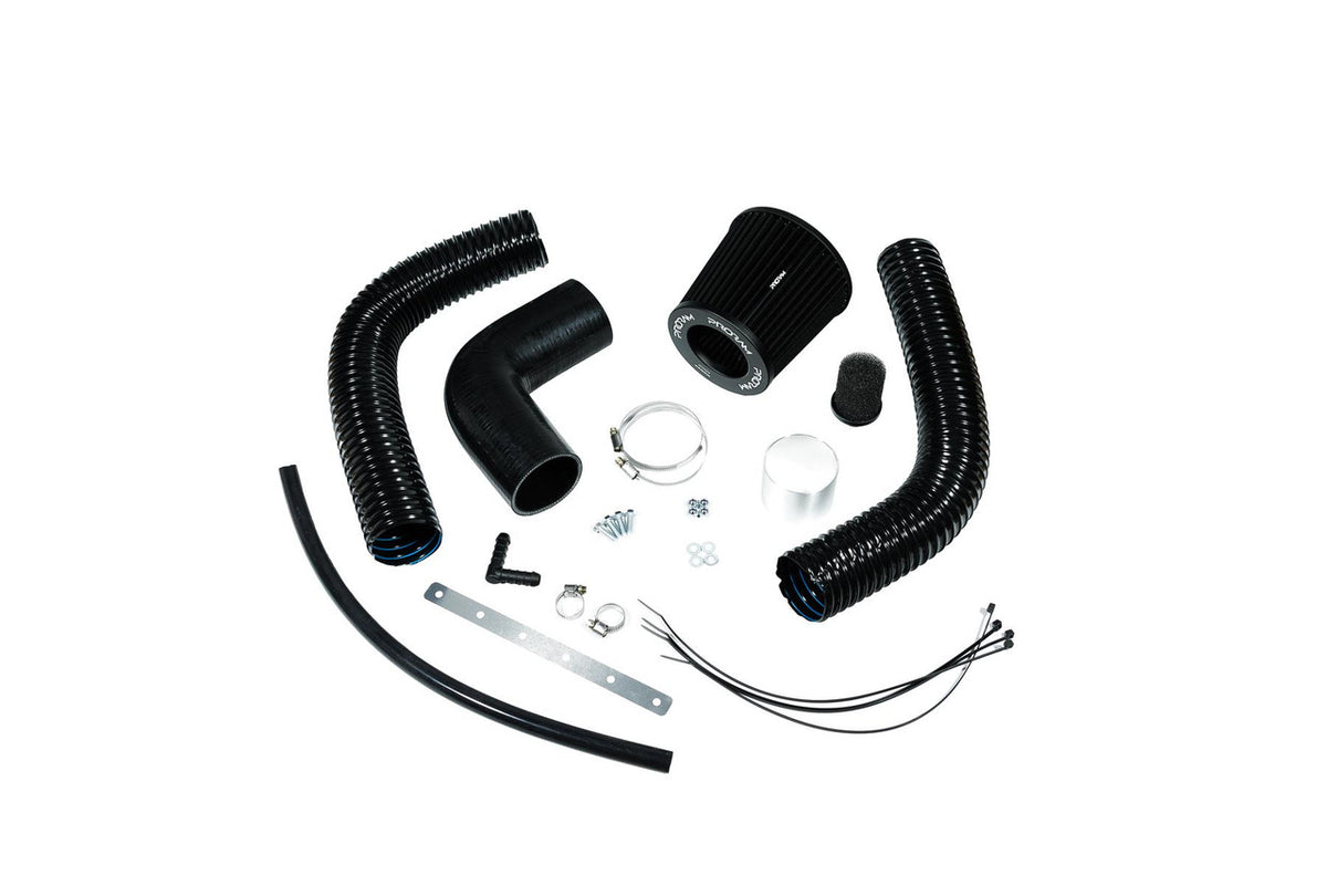 Intake Kit 70 mm Neck with Pleated Filter, Multi Fitment – Ramair PRK-350-70-BK
