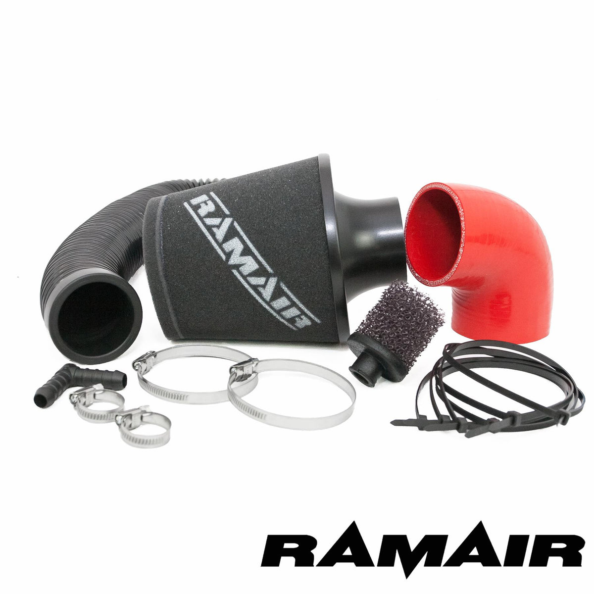 Intake Kit Ford Fiesta MK6 ST 150 2.0 – Ramair SR-150-RD Red – image 2
