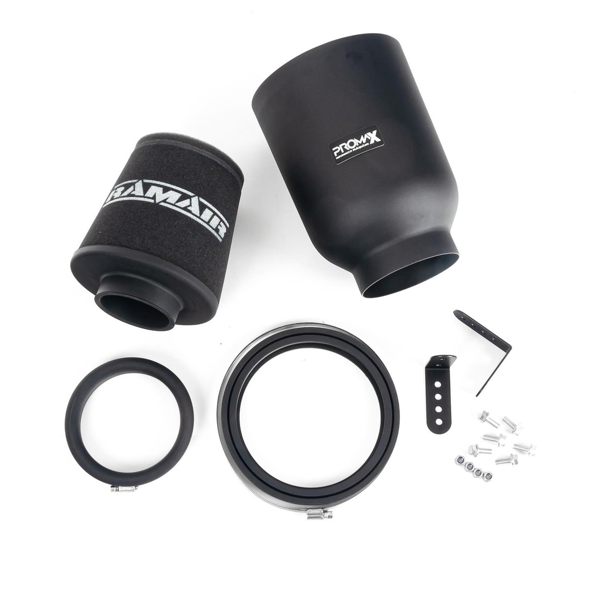 Enclosed Airbox with Foam Rubber Neck Air Filter, Universal – Ramair ProMax Large