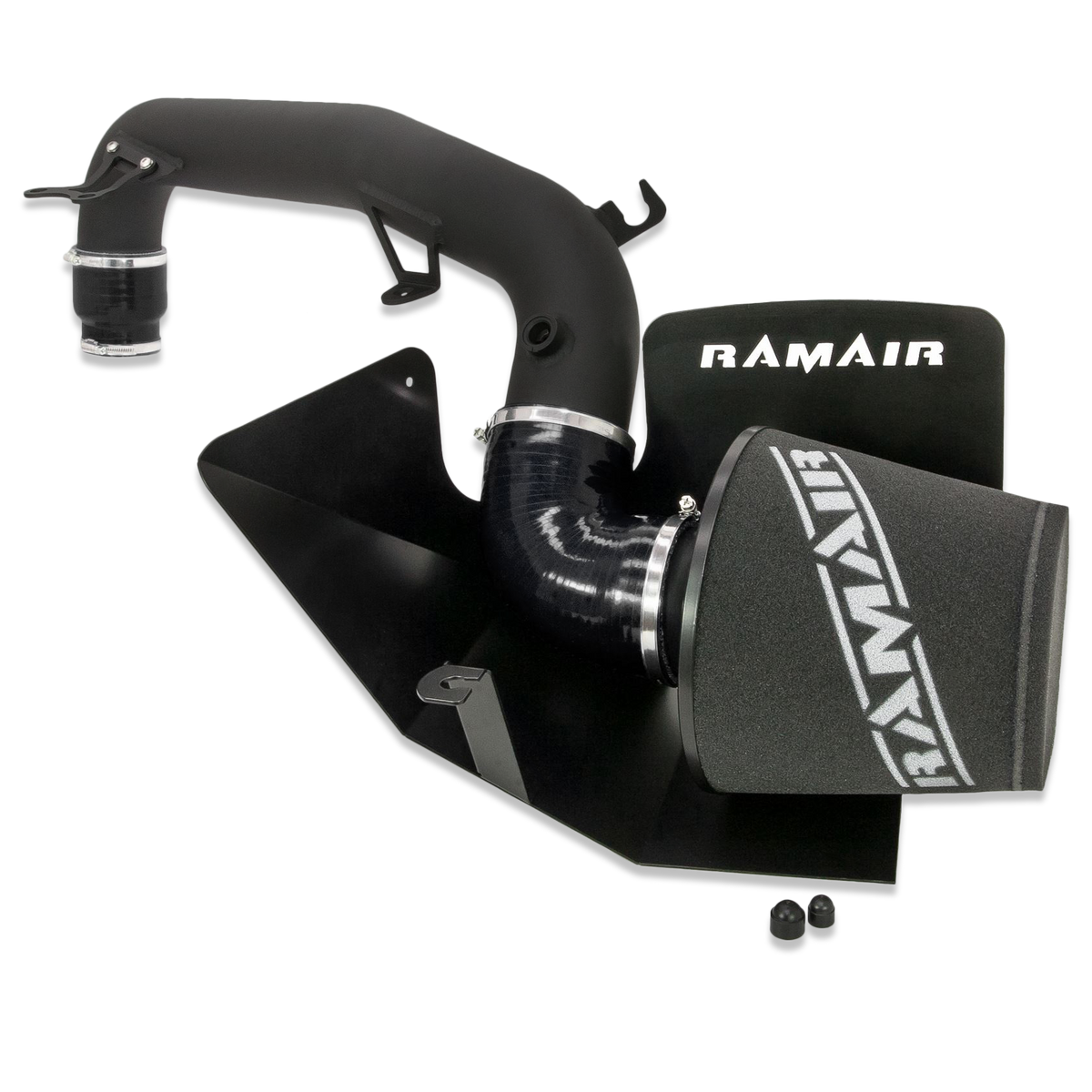 Intake Kit Ford Focus RS MK3 2.3 EcoBoost (2015–2019), Cone Filter, Black – Ramair JSK-118-BK
