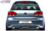 RDX rear bumper extension for the VW Golf 6 (not GTI, GTD, R, Golf Plus or Variant) – image 2 of 3