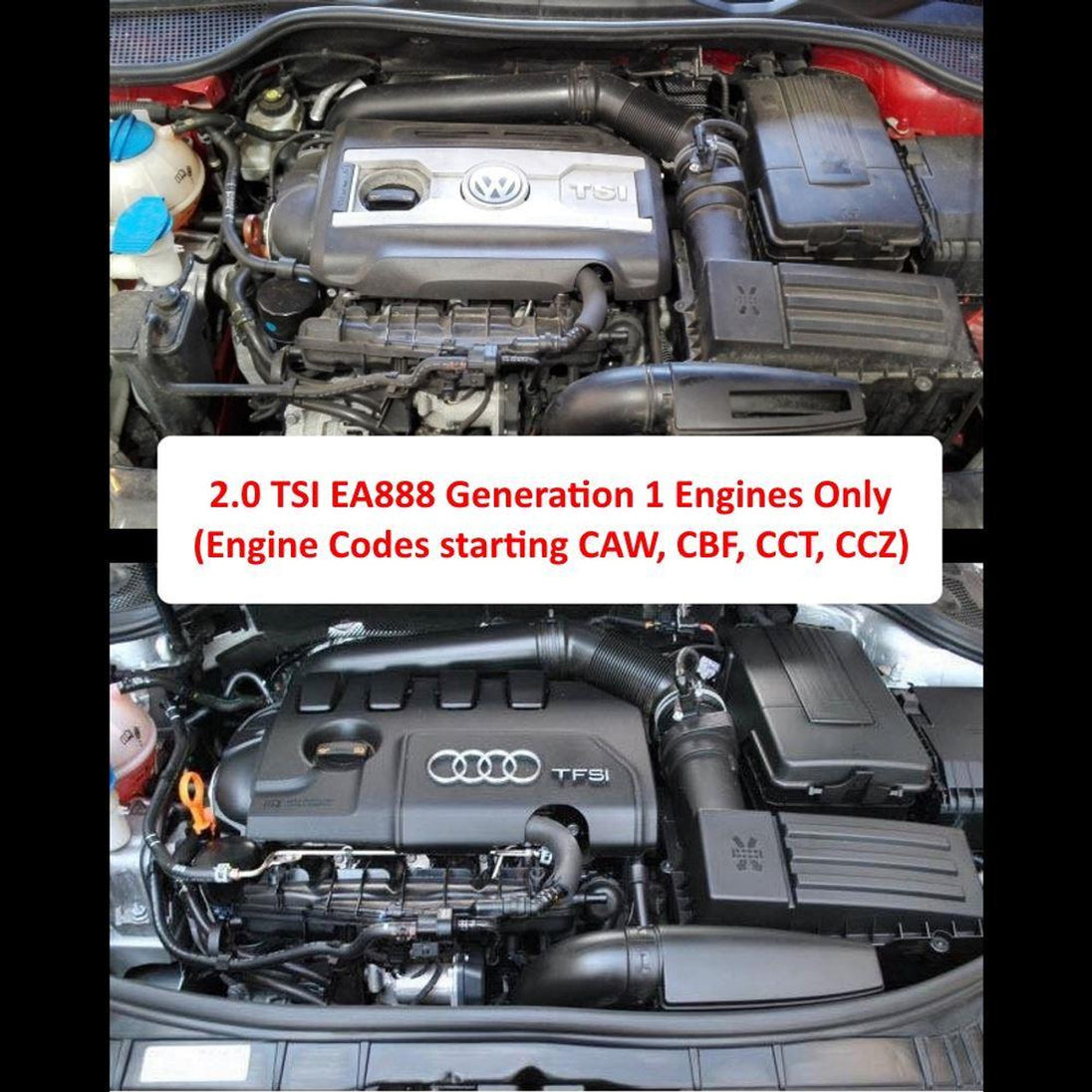 Aluminium Intake Pipe Audi, Seat, Skoda & VW 2.0 TSI EA888 (80 mm) – Ramair TI-123-BK – image 2