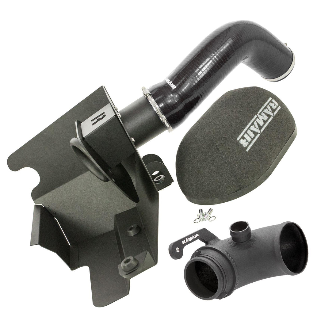 Intake Kit with Turbo Elbow VW Golf 7 GTI / R, Audi A3 / S3 8V, Seat Leon Cupra 280 & Skoda Octavia RS, Black Hose – Ram
