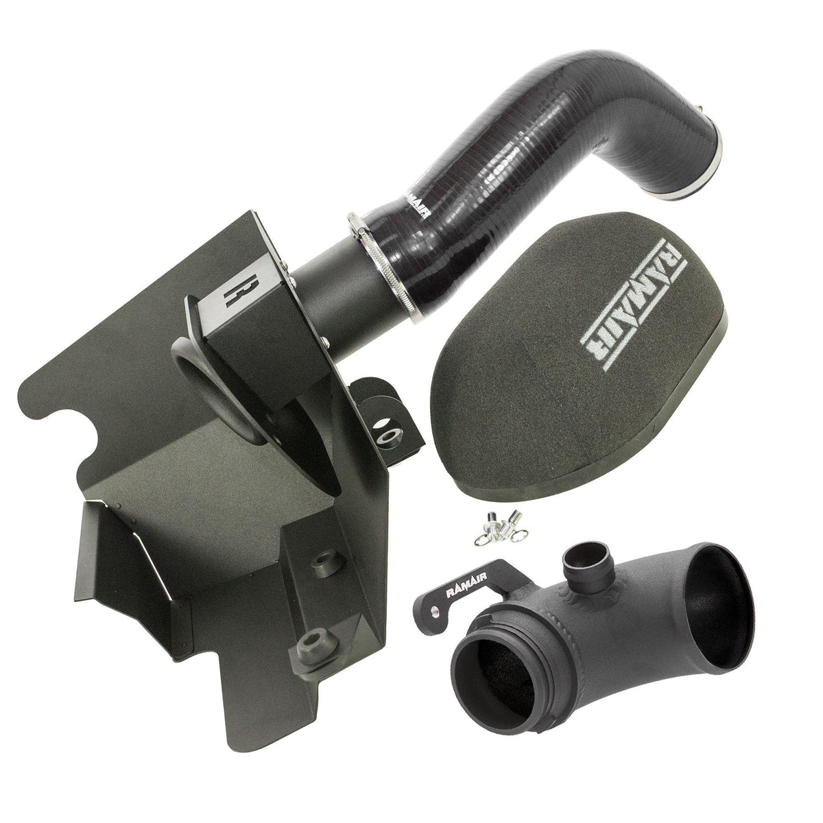 Intake Kit with Turbo Elbow VW Golf 7 GTI / R, Audi A3 / S3 8V, Seat Leon Cupra 280 & Skoda Octavia RS, Black Hose – Ram
