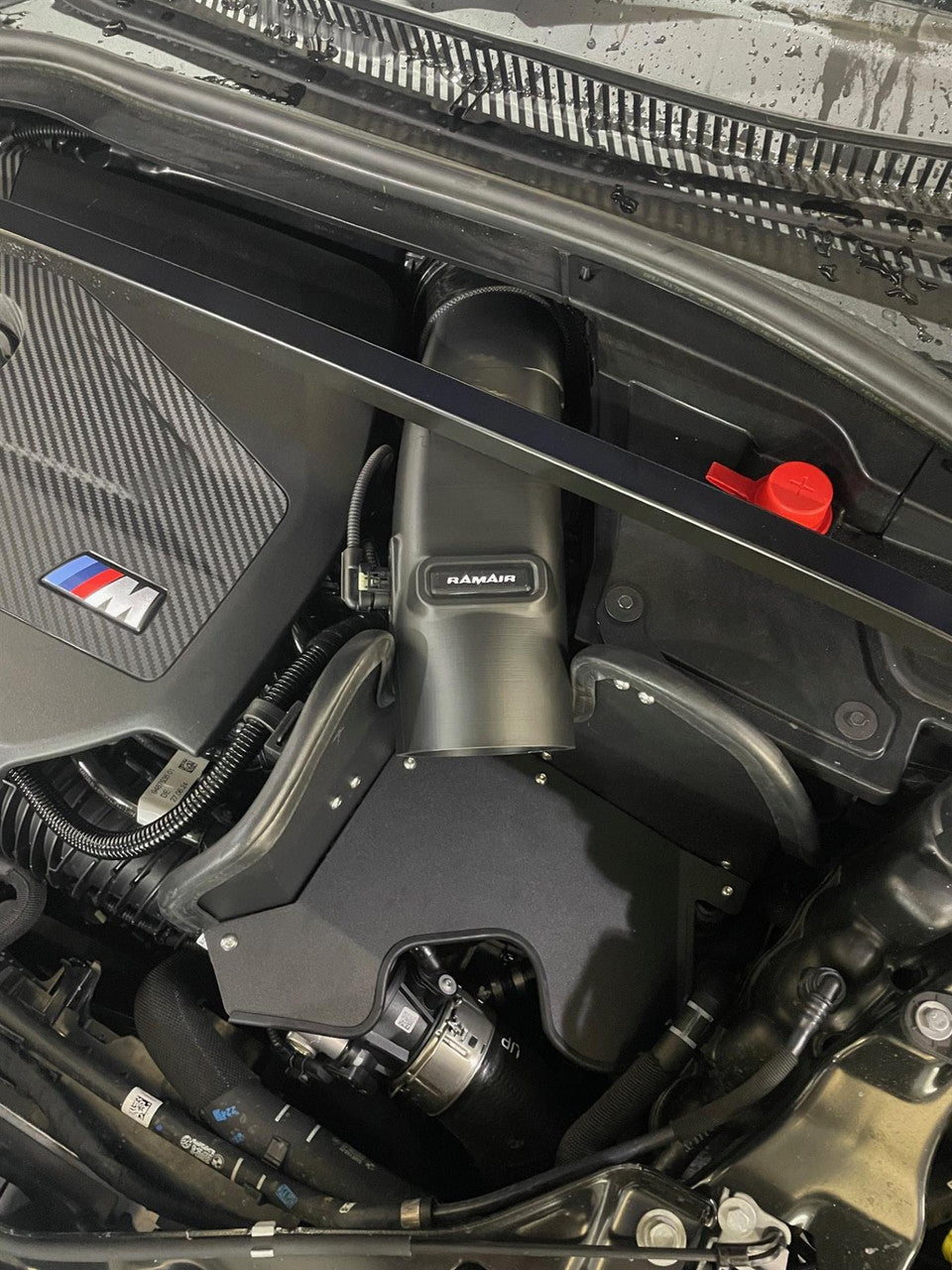 Pleated Intake Kit Mini Cooper F66 & BMW 1 Series F70 M135i 2.0 B48 – Ramair PRK-413-BK – image 2