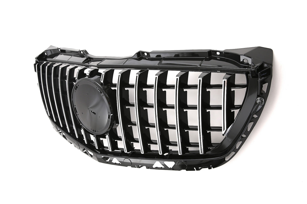 Grille Mercedes Sprinter W906 Facelift (2013-2018) – Black / Chrome – view 2
