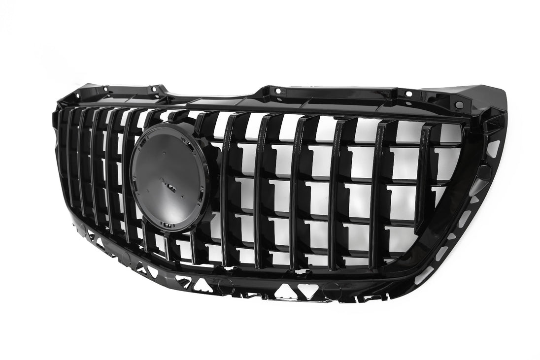 Grille Mercedes Sprinter W906 Facelift (2013-2018) – Gloss Black – view 2