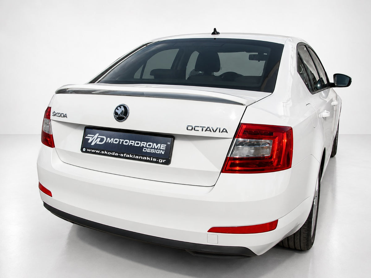 Motordrome Boot Spoiler Skoda Octavia Mk3 RS Style (2013-2019)