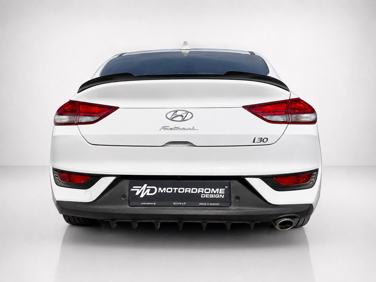 Motordrome Spoiler Cap Hyundai i30 Mk3 Fastback (2016-) – view 3