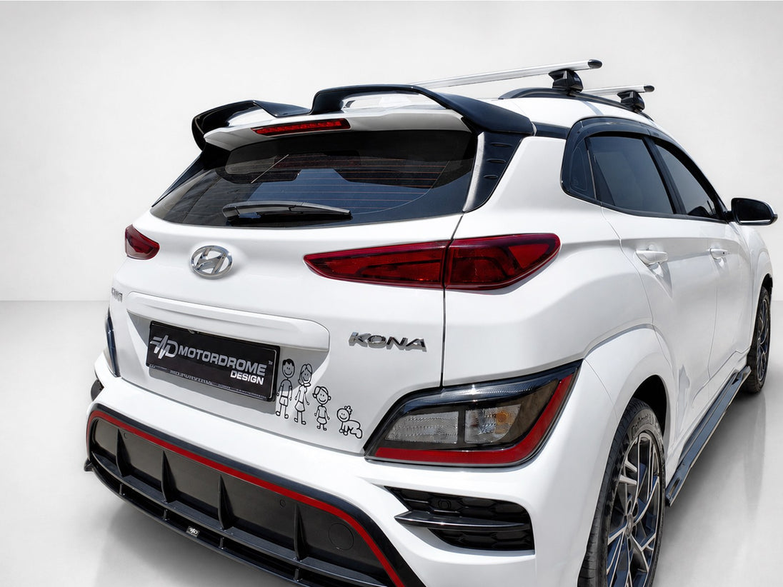 Motordrome Roof Spoiler Hyundai Kona N-Line Mk1 Facelift – view 2