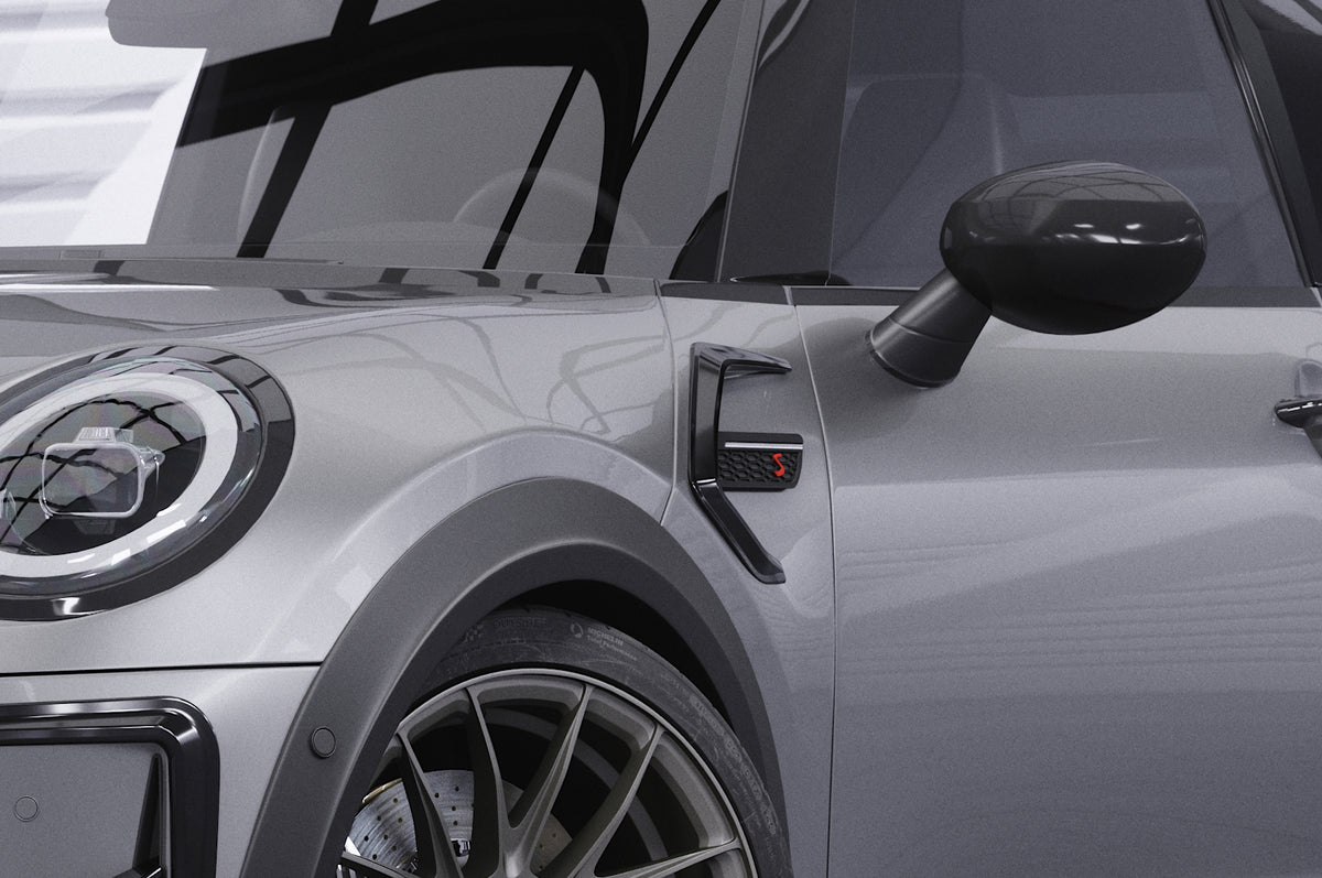 Air Intake Covers with ABE for Mini F55, F56, F57 03/2014+
