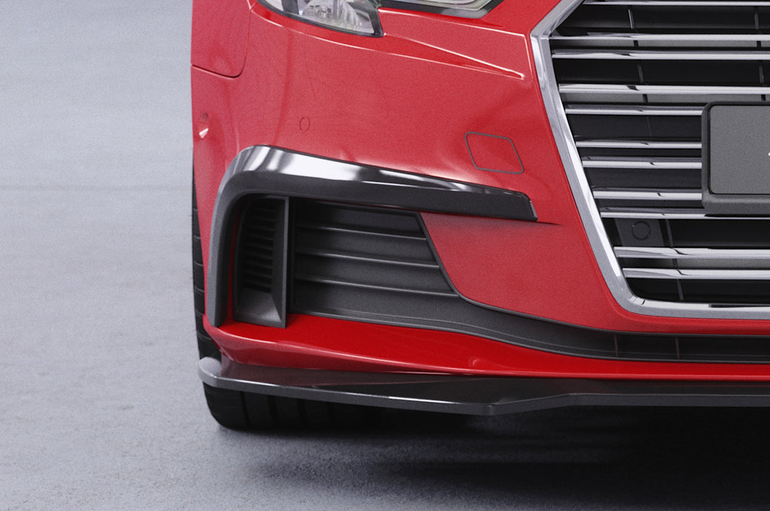 Air Intake Covers with ABE for Audi A3 8V Sedan and Convertible 2016-2020