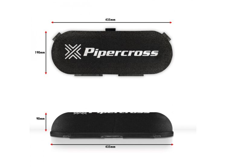 D-Shaped Carburettor Filter 65 mm Inner Diameter, Universal – Pipercross C602D
