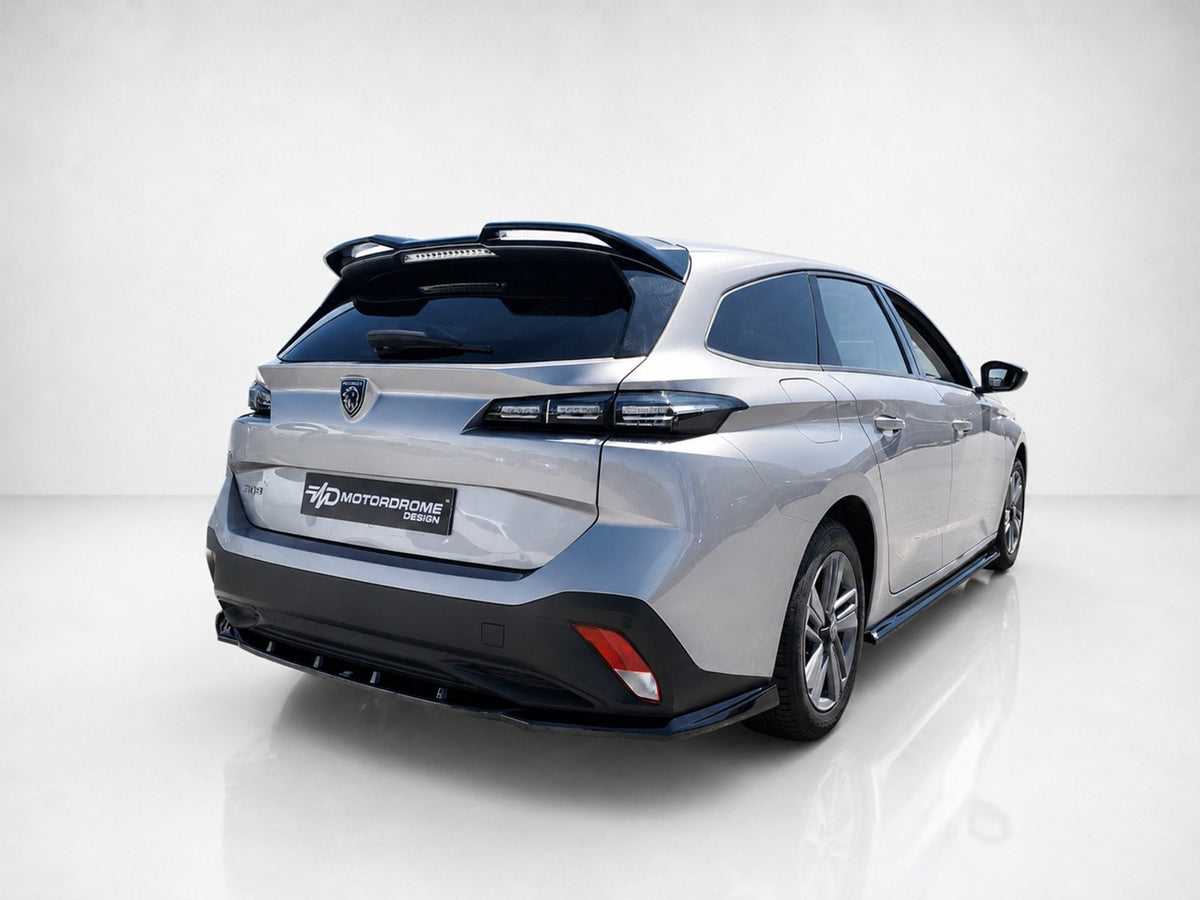 Motordrome Rear Splitter Peugeot 308 SW Mk3