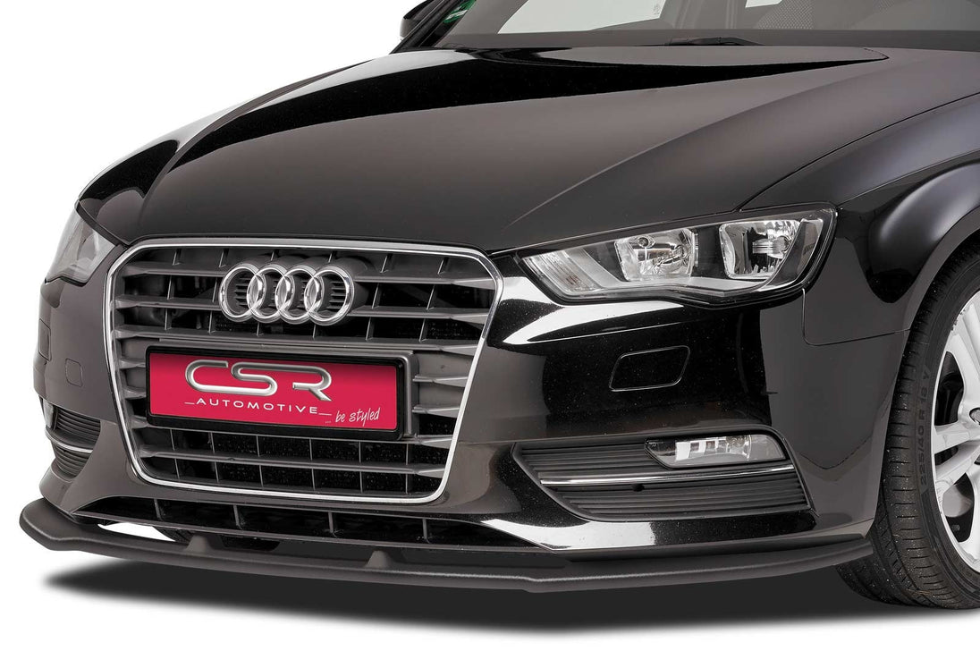 Front Spoiler Lip with ABE for Audi A3 8V Pre-Facelift 3-Door / Sportback 2012-2016 (CSL179)