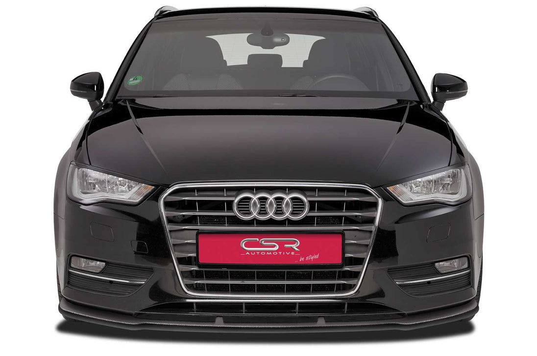 Front Spoiler Lip with ABE for Audi A3 8V Pre-Facelift 3-Door / Sportback 2012-2016 (CSL179)