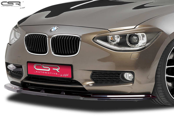 Splitter delantero con ABE para BMW Serie 1 F20 / F21 Pre-LCI 2011-2015 (CSL199)