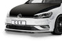 Front Spoiler Lip with ABE for VW Golf 7 Facelift 2017+ (Base Model, CSL324)