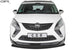 Front Spoiler Lip with ABE for Opel Zafira C Tourer 3rd Gen 2011-06/2016