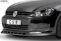 Front Spoiler Lip with ABE for VW Golf 7 Pre-Facelift 2012-2017 (CSL332)