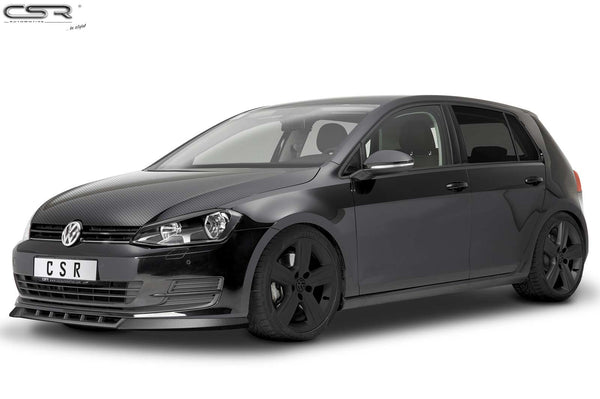 Splitter delantero con ABE para VW Golf 7 pre-facelift 2012-2017 (CSL332)