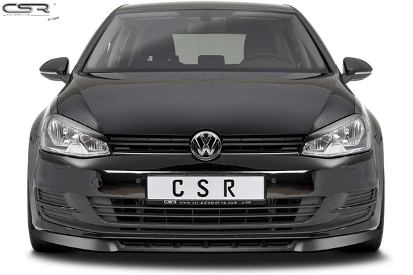 Splitter delantero con ABE para VW Golf 7 pre-facelift 2012-2017 (CSL332)