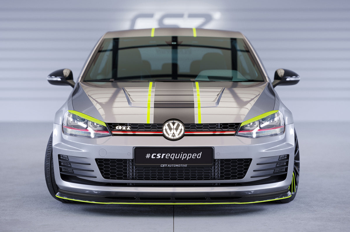 Front Spoiler Lip with ABE for VW Golf 7 GTI / GTD 2013-2017