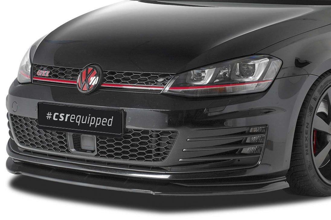 Front Spoiler Lip with ABE for VW Golf 7 GTI / GTD 2013-2017