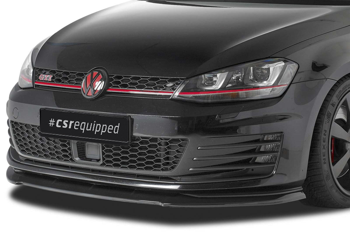 Front Spoiler Lip with ABE for VW Golf 7 GTI / GTD 2013-2017