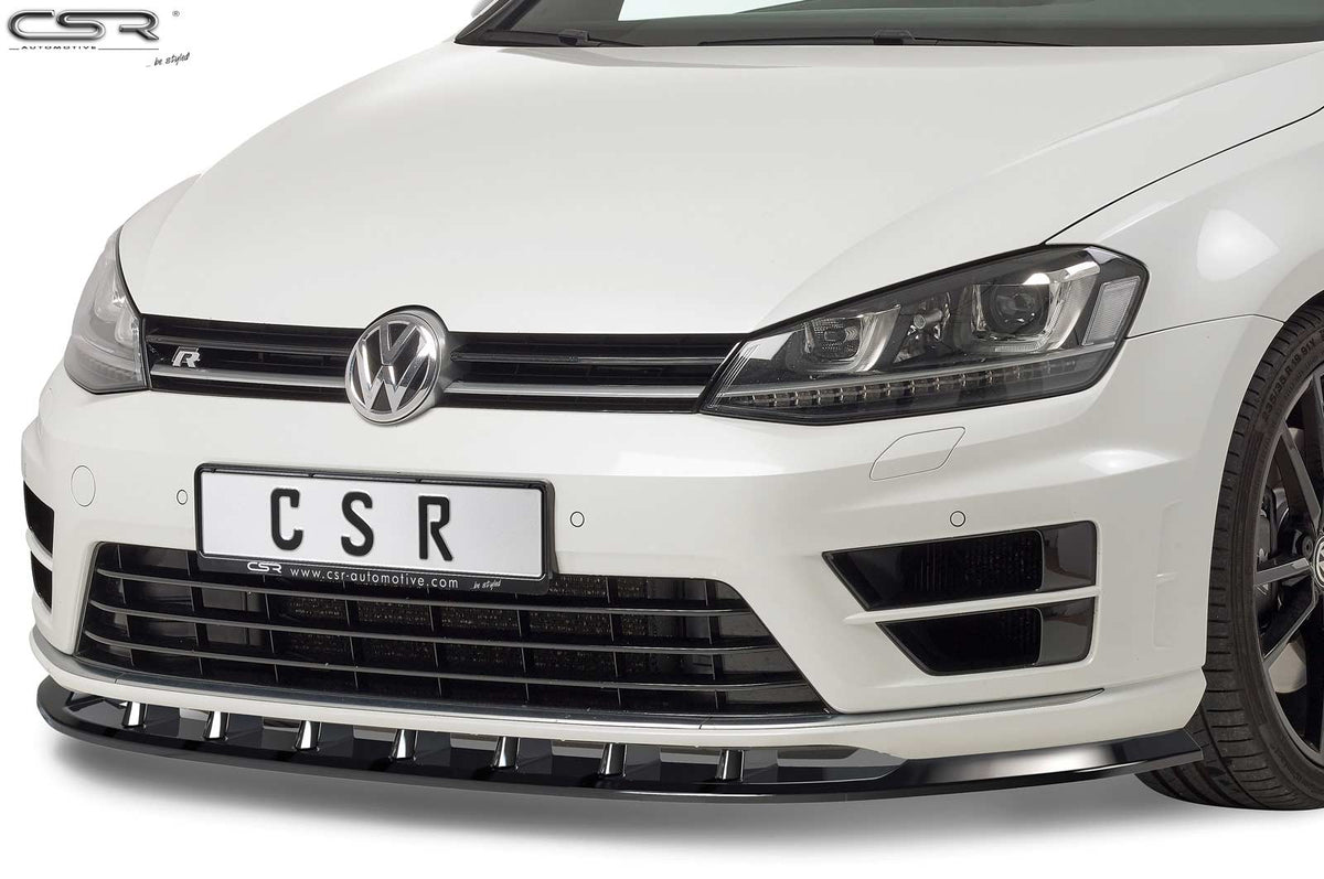 Front Spoiler Lip with ABE for VW Golf 7 R 2013-2017