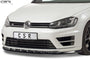 Front Spoiler Lip with ABE for VW Golf 7 R 2013-2017