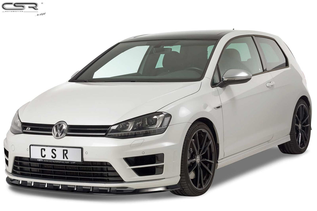 Front Spoiler Lip with ABE for VW Golf 7 R 2013-2017