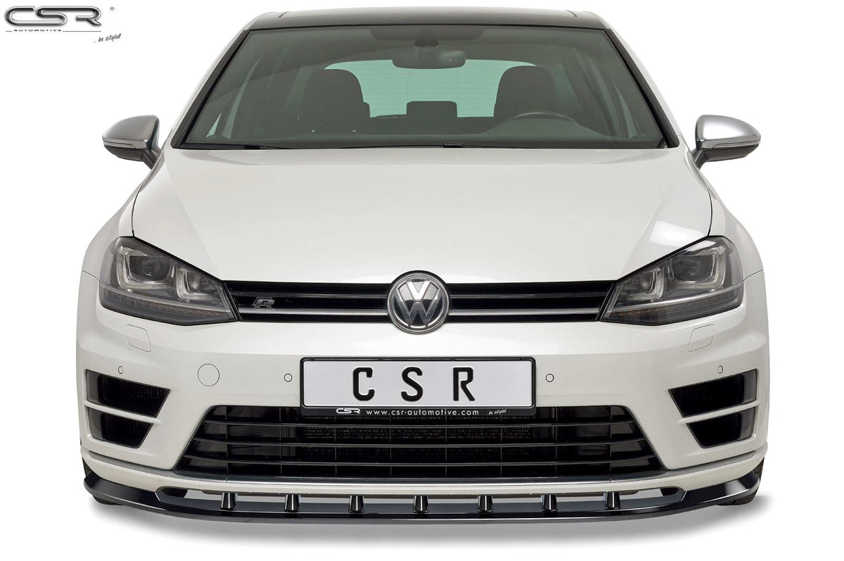 Front Spoiler Lip with ABE for VW Golf 7 R 2013-2017