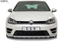 Front Spoiler Lip with ABE for VW Golf 7 R 2013-2017