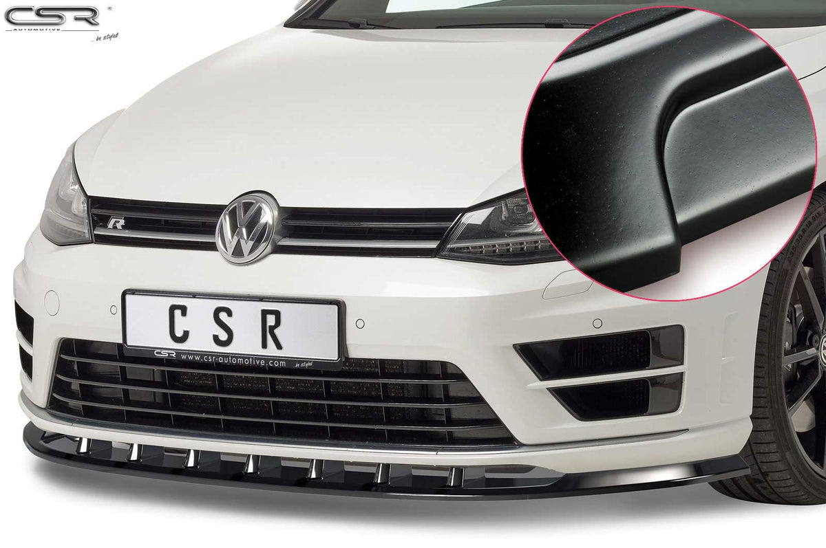 Front Spoiler Lip with ABE for VW Golf 7 R 2013-2017